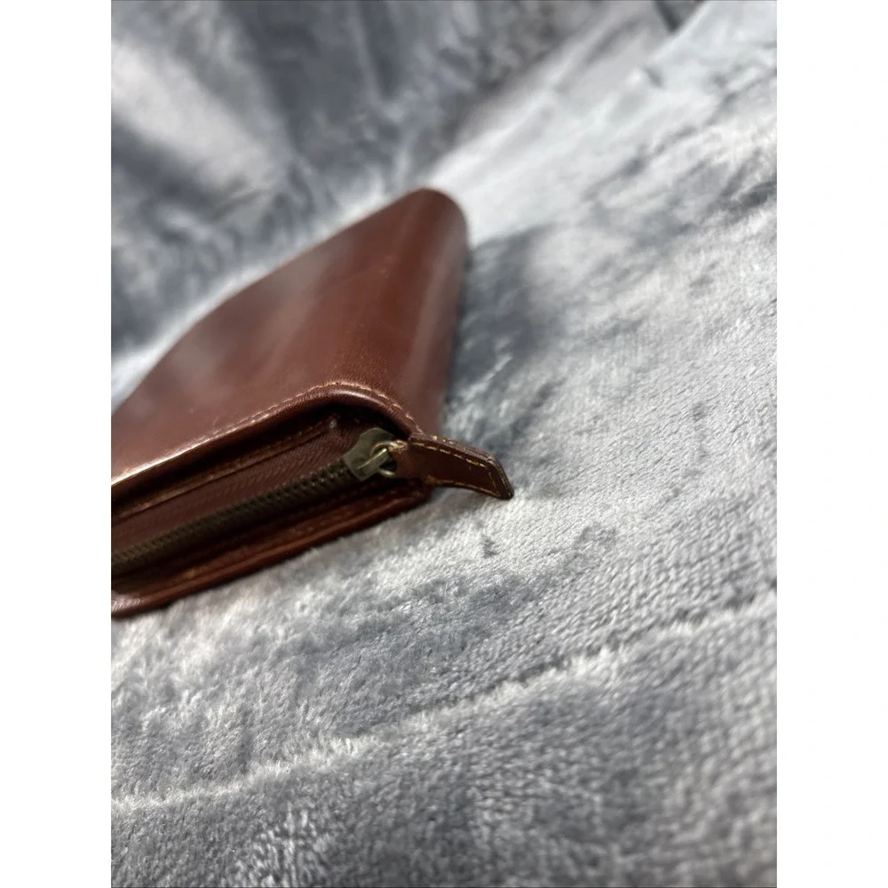 Rhinoskin Tri-Fold Brown Handheld Organizer‎ Leather Case For Electronic Devices